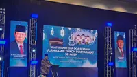 Calon presiden (Capres) nomor urut dua, Prabowo Subianto di Hotel Hermes, Banda Aceh, Selasa (26/12/2023). (Liputan6.com/Fachrur Rozie)