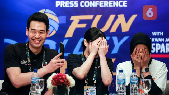 Foto: Sampai Dibikin Malu! Rahasia Megawati dan Yeum Hye-seon Dibongkar Pelatih Red Sparks
