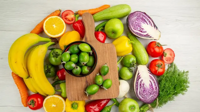 Makan beragam buah dan sayuran