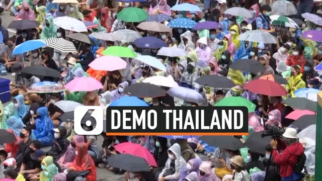 VIDEO: Hari Kelima, Bangkok Masih Dipenuhi Demonstran