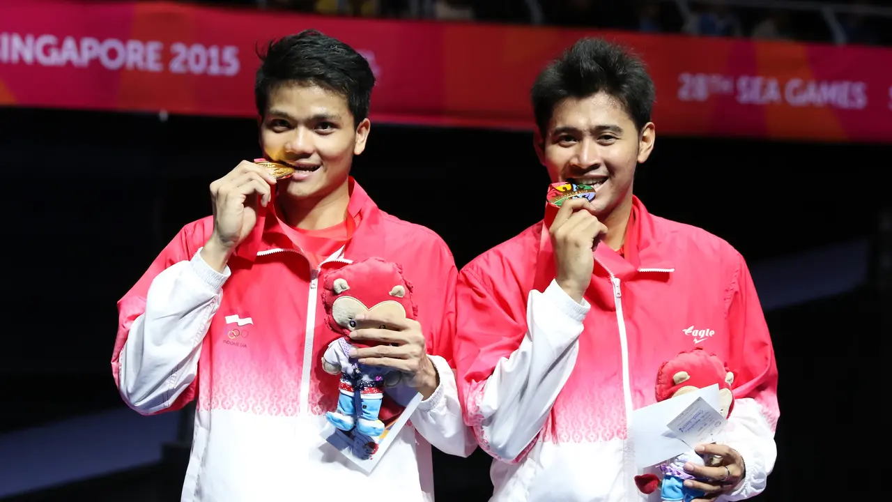 Ganda putra Indonesia Angga Pratama/Ricky Karanda Suwardi