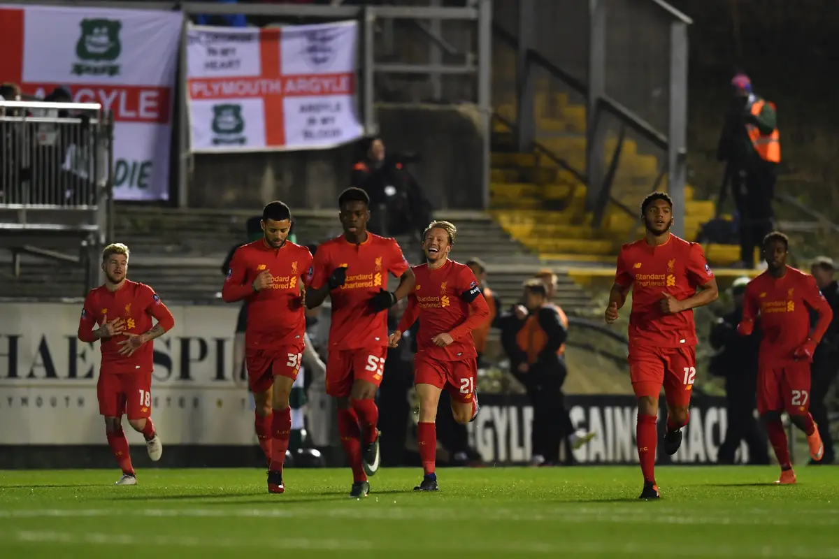 Plymouth Argyle Vs Liverpool