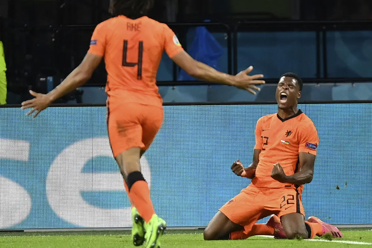 Foto Piala Eropa: Drama Lima Gol, Belanda Akhirnya Memenangkan Duel Sengit Melawan Ukraina pada Laga Grup C Euro 2020