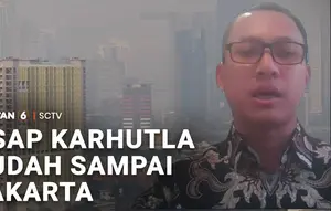 BMKG Deteksi Asap Karhutla Kalimantan Masuk Atmosfer Jakarta