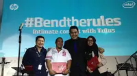 Berani #BendTheRules bersama Tulus dan HP Indonesia