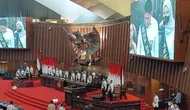 MPR gelar gladi kotor pelantikan presiden dan wapres terpilih Prabowo Subianto dan Gibran Rakabuming Raka. MPR menyatakan, telah mengundang para presiden terdahulu, mulai dari Susilo Bambang Yudhoyono (SBY), Megawati Soekarnoputri, hingga Jokowi untuk menghadiri pelantikan. (Merdeka.com)