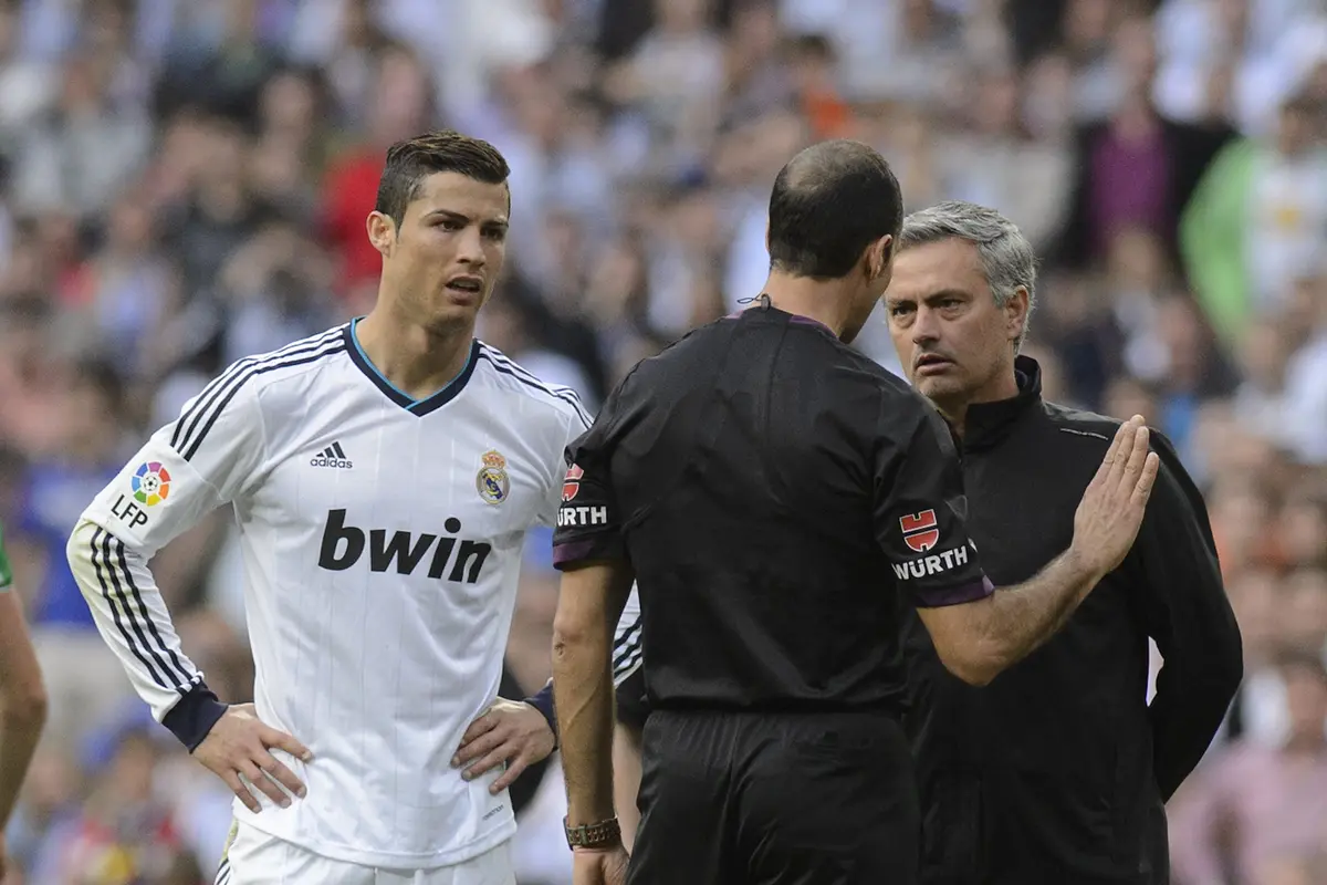 Ronaldo - Mourinho ( AFP Photo / Dani Pozo)