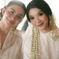 Ariel Tatum Hadir di Pernikahan Sahabat. [@eghadelatoya]