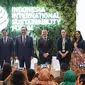 Menteri Koordinator Bidang Kemaritiman dan Investasi (Menko Marves) Luhut Binsar Pandjaitan dalam Indonesia International Sustainability Forum 2024 (ISF 2024). (Dok Kemenko Marves)