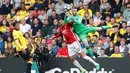 6. David De Gea. Jersey David De Gea menjadi satu-satunya jersey kiper yang masuk 10 besar jersey terlaris Premier League. (AFP/Adrian Dennis)