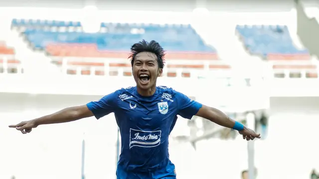 Selebrasi winger PSIS Semarang, Riyan Ardiansyah