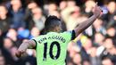 3. Sergio Aguero (Manchester City), 21 gol dari 26 penampilan. (AFP/Ben Stansall)