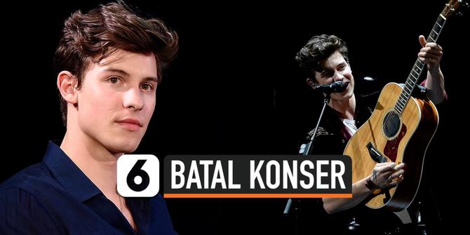 VIDEO: Shawn Mendes Batal Konser di Brasil, Ini Sebabnya