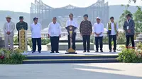 Presiden Jokowi meresmikan Taman Kusuma Bangsa yang terletak di kawasan IKN, Penajam Paser Utara, Kalimantan Timur, Senin (12/8/2024). (Foto: Muchlis Jr - Biro Pers Sekretariat Presiden)