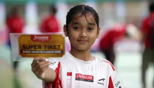 Dapat Super Tiket Jalur Pencari Bakat, Pebulutangkis Cilik Asal Samarinda Siap Buktikan Kemampuan di Fase Karantina
