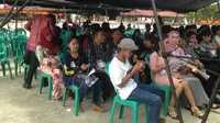 Para peserta Liga Dangdut Indonesia (LIDA) di Palembang, Sumatera Selatan. (Liputan6.com / Fajar Wiko)
