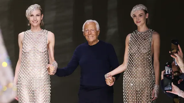 Injak Usia 90 Tahun dan Tanpa Pewaris, Giorgio Armani Berencana Pensiun 2--3 Tahun Lagi