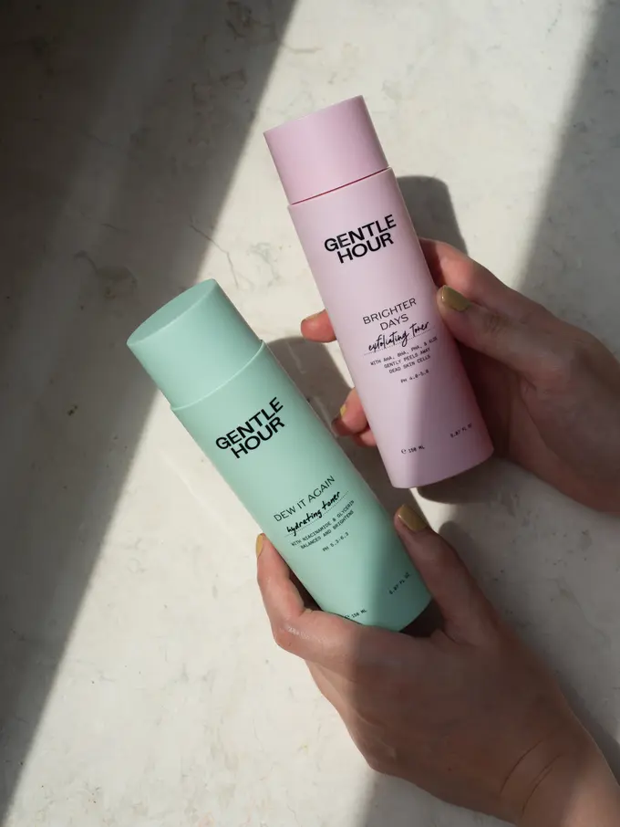 Toner Dew It Again dan Brighter Days dari Gentle Hour