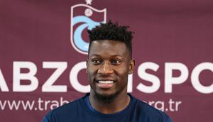 Andre Onana ketika dikenalkan sebagai pemain baru&nbsp;Trabzonspor pada musim 2025/2026 - Official X&nbsp;Trabzonspor/@Trabzonspor