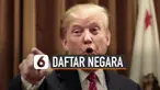 Sejumlah media AS ungkap Pemerintahan Presiden Donald Trump akan menambah 7 negara ke daftar larangan perjalanan ke AS.