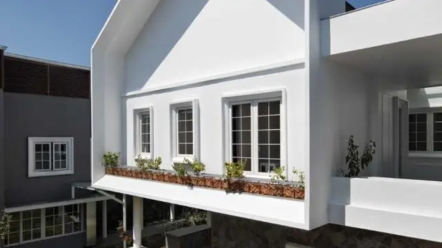 Desain Rumah Skandinavian Serba Putih yang Manis dan Elegan