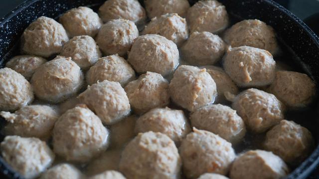 Ilustrasi bakso sapi