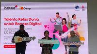 Indosat Ooredoo Hutchison meluncurkan program beasiswa coding untuk 55 ribu peserta, IDCamp 2022. Dalam foto (ki-ka) President Director & CEO IOH Vikram Sinha, Direktur Telekomunikasi Ditjen PPI Kemkominfo Aju Widya Sari, dan Director & Chief Regulatory Officer IOH M. Danny Buldansyah (Liputan6.com/ Agustin Setyo W).