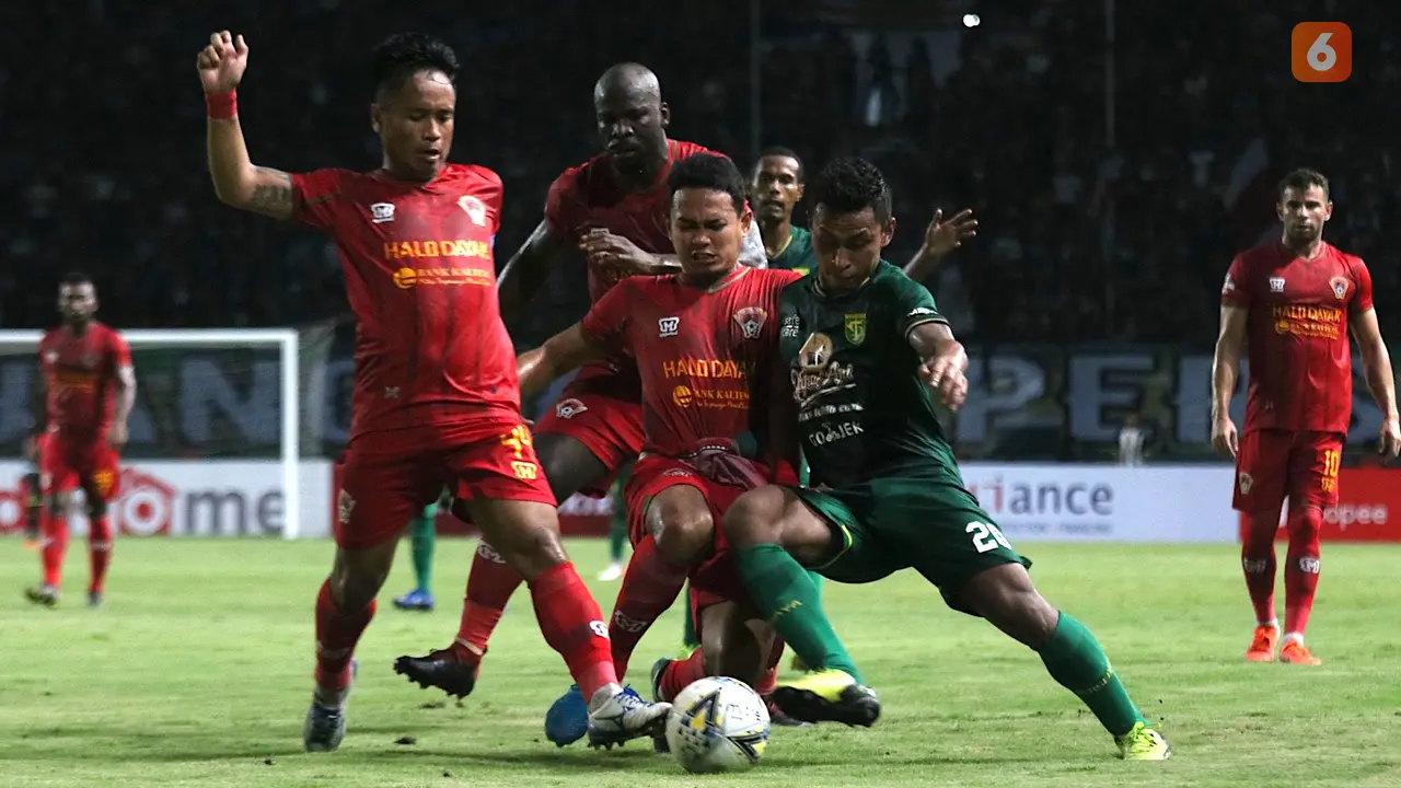 Persebaya Surabaya, Kalteng Putra, Liga 1, Shopee Liga 1