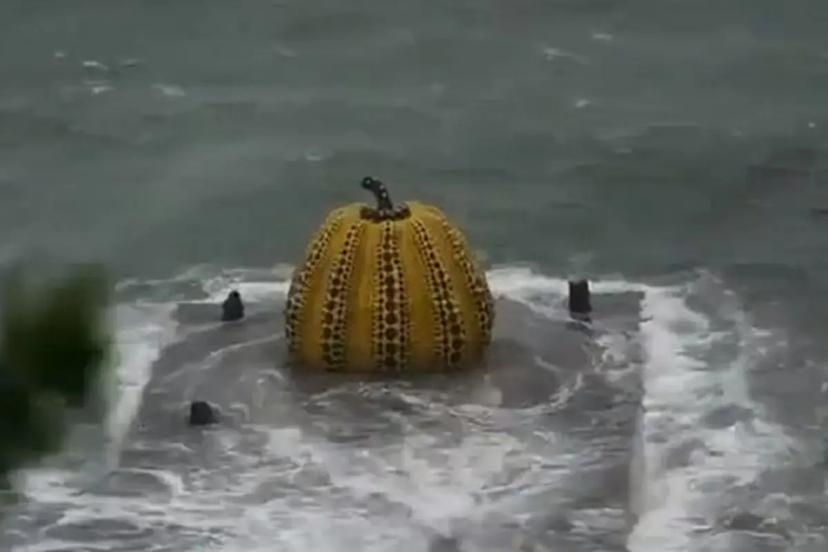 Yellow Pumpkin Yayoi Kusama