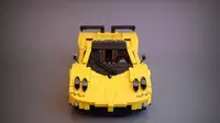 Intip 5 Replika Mobil Keren yang Terbuat dari Bata Lego 