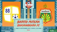 Shopee Liga 1 - Barito Putera Vs Bhayangkara FC (Bola.com/Adreanus Titus)