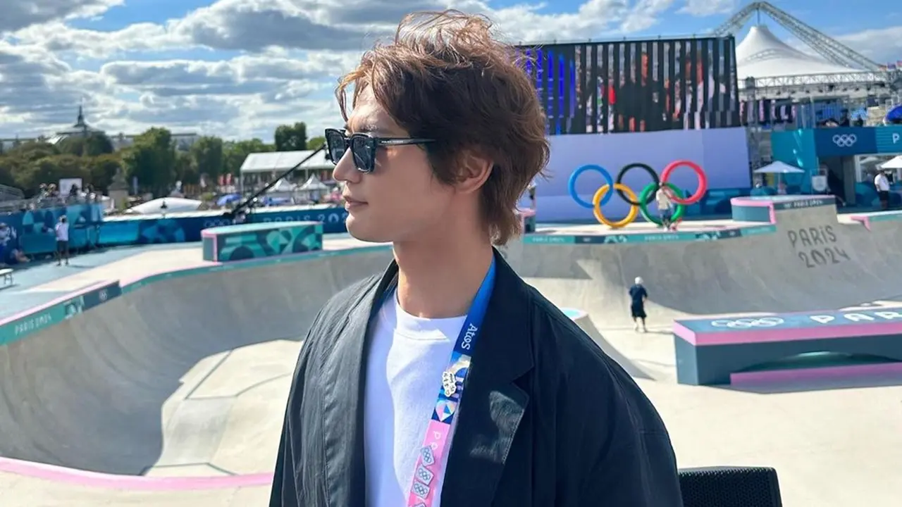 Potret Minho SHINee Nonton Olimpiade Paris 2024, Support Timnas Korea Selatan