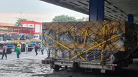 Kargo Mobil Balap Formula E Tiba di Bandara Soekarno-Hatta
