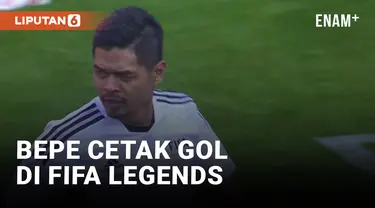 Jadi Wakil Indonesia, Bepe Fun Football Bareng Legenda