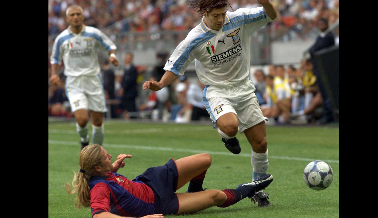 Marcelo Salas pernah menjadi bintang saat membela Lazio. Ia mencetak 48 gol dalam 117 penampilan di semua kompetisi dan membawa klub itu menjuarai Serie A 1999/2000. (Foto: AFP/ANP/Cor Mulder)