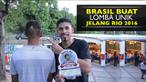 Video lomba unik yang diadakan negara Brasil menjelang Olimpiade Rio 2016.