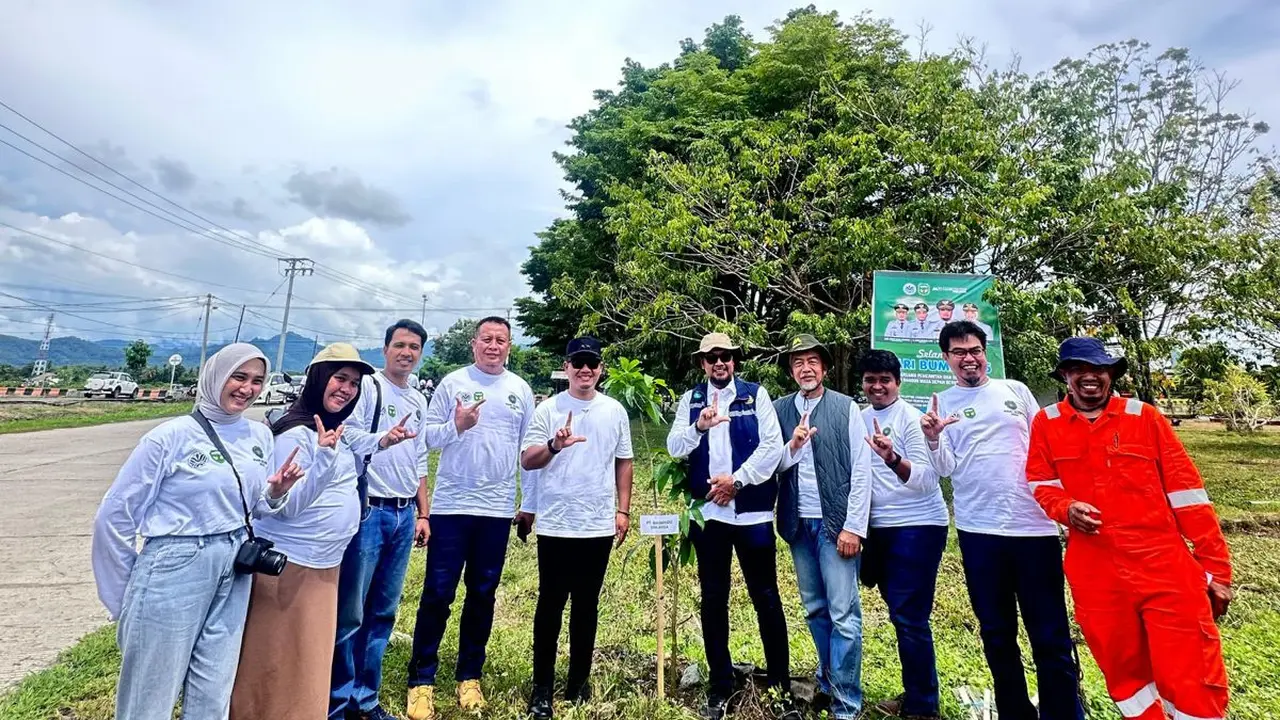 PT Masmindo Dwi Area dan Pemkab Luwu berkolaborasi memperingati Hari Bumi 2025 (Liputan6.com/Istimewa)