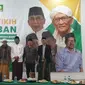 Kalangan Pesantren dan warga nahdiyin kabupaten Garut, Jawa Barat mulai getol mengkampanyekan pentingnya fikih peradadan dan fikih siyayah (politik) menjelang 1 Abad NU. (Liputan6.com/Jayadi Supriadin)