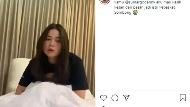 Denny Sumargo - Olivia Allan (Foto: Instagram/@oliviasumargo)