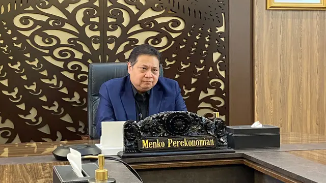 Menteri Koordinator Bidang Perekonomian Airlangga Hartarto dalam Forum Diskusi “Peran Industri Penjamin Kredit dalam Pengembangan UMKM” yang diselenggarakan Asosiasi Perusahaan Penjaminan Indonesia (Asippindo).