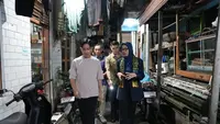 Wapres Gibran Rakabuming berjamu ke salah satu perkampungan padat masyarakat di Kecamatan Pasar Kliwon, Surakarta, Jawa Tengah. (Istimewa)