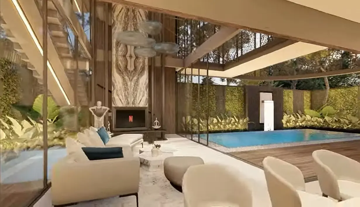 <p>Rumah Ayu Ting Ting (Youtube/Angkasa Architects)</p>