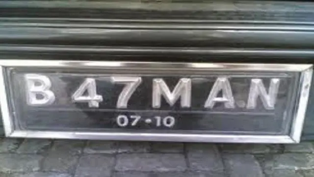 plat nomor