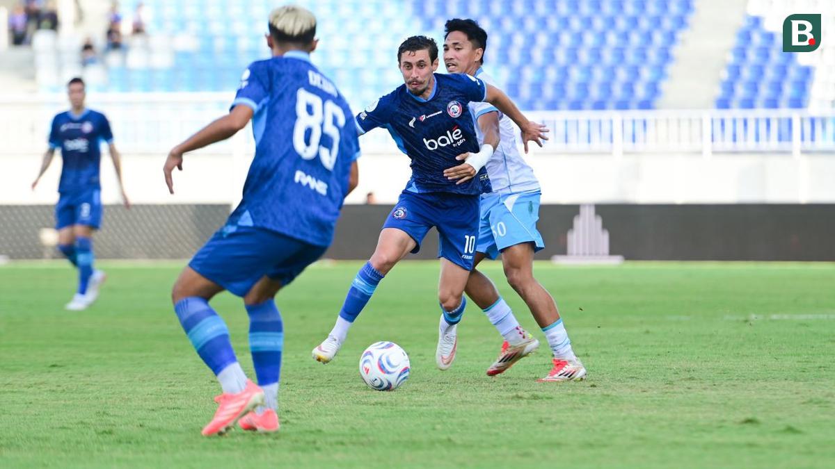 Isenmulang Kalteng FC Kalah Telak dari Arema FC, Kebobolan Cepat Jadi Penyebab
