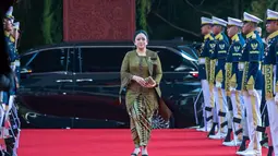 Sidang Tahunan 2026, Puan Maharani Tampil dengan Kebaya Brokat Hijau Olive