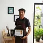 Kopi Arabika dari Kalibening, Banjarnegara, mendadak jadi buruan penikmat kopi setelah memenangkan Festival Kopi Nusantara. (Liputan6.com/Muhamad Ridlo)