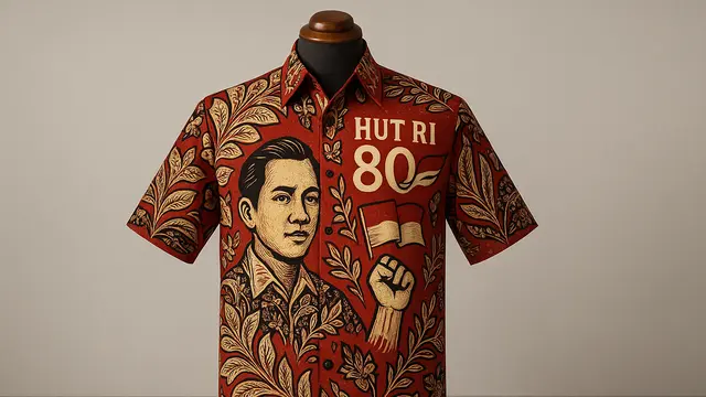 Desain Baju Panitia 17 Agustus yang Keren/ Ilustrasi oleh AI