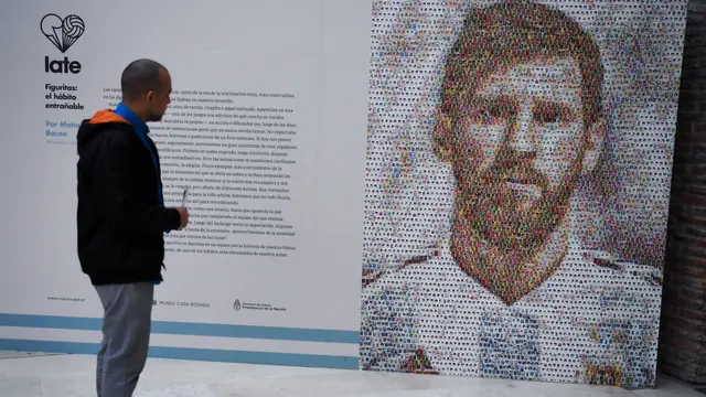 Wow, 2 Ribu Stiker Figur Pemain Argentina Bentuk Wajah Messi