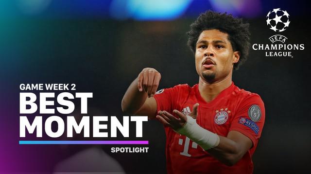 Berita video momen-momen terbaik yang tercipta pada matchday 2 Liga Champions 2019-2020.
