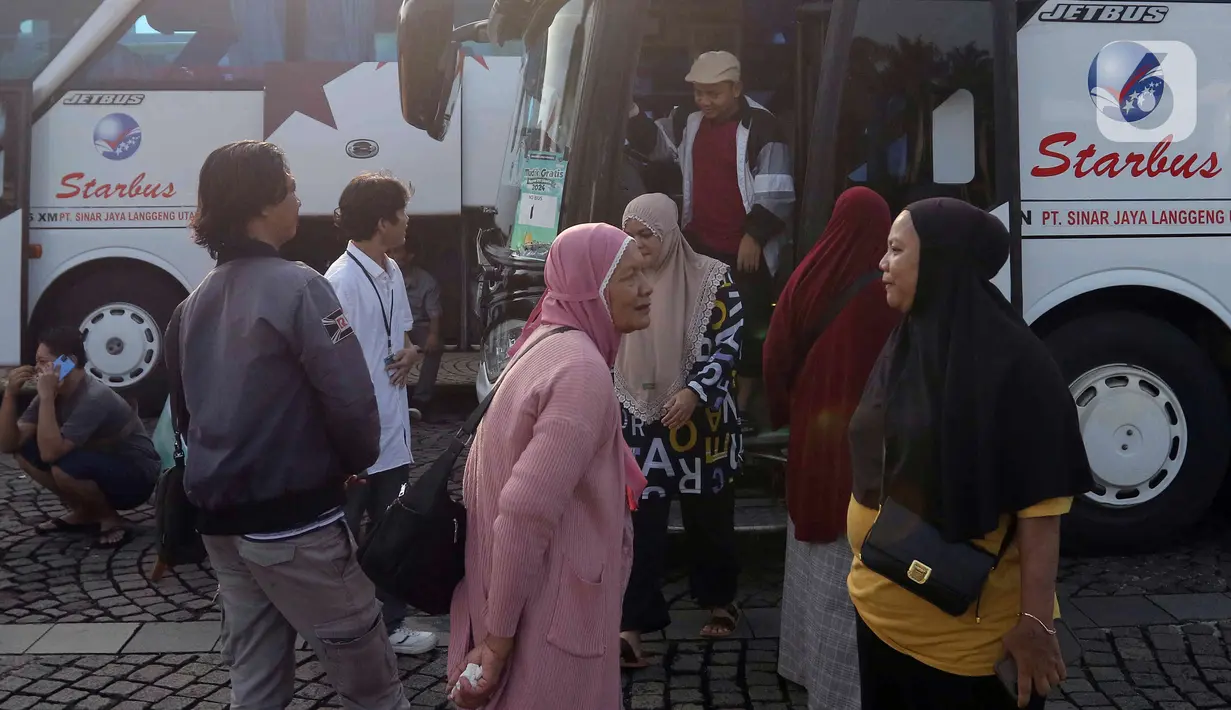 Program ini bertujuan untuk menekan angka kecelakaan saat mudik lebaran, khususnya pemudik yang menggunakan sepeda motor. (Liputan6.com/Herman Zakharia)